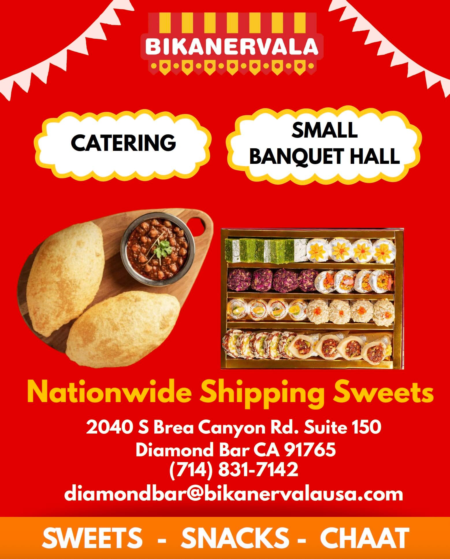 Bikanervala, Silver sponsor of Sanhoti Bengali Association