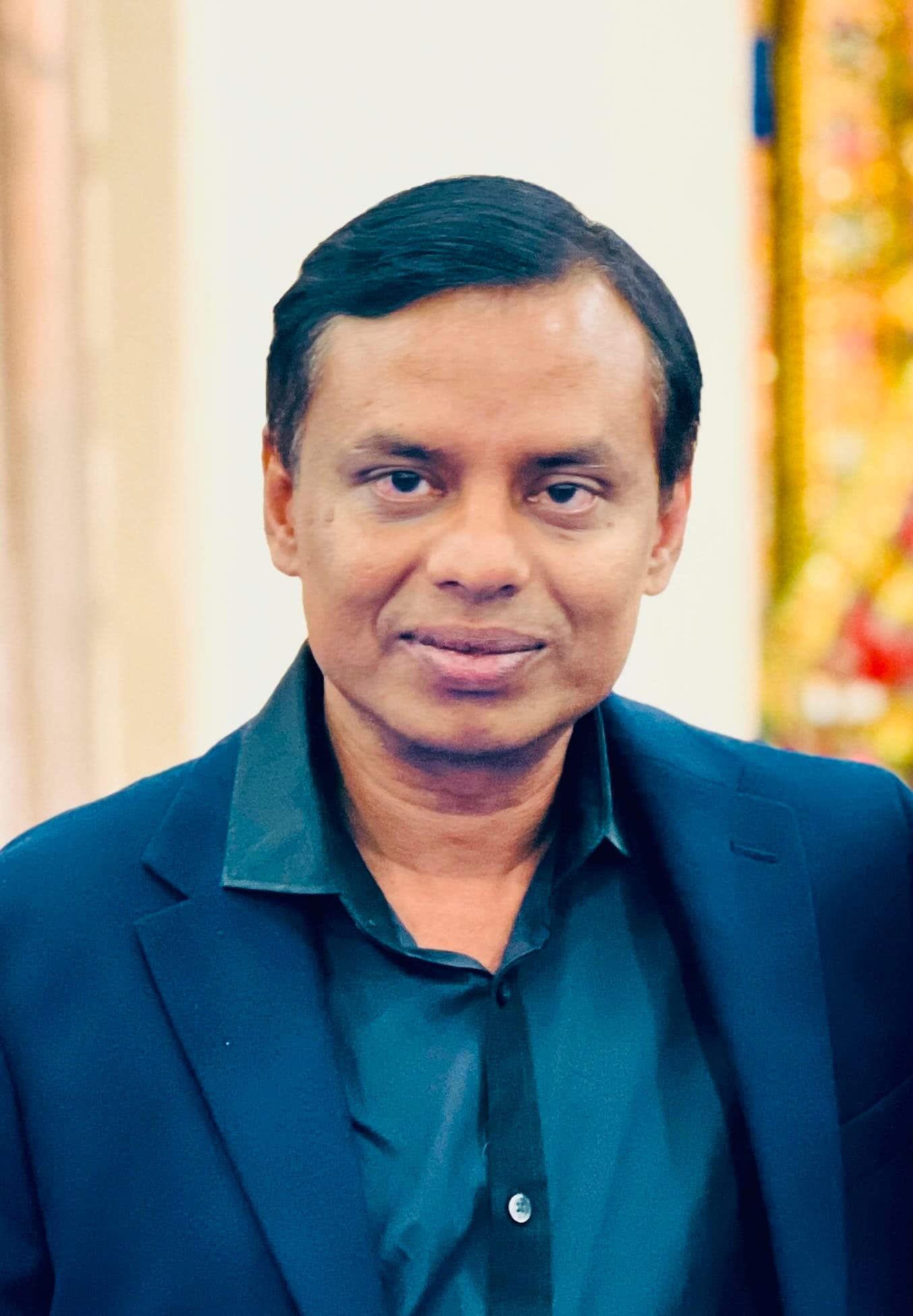 Suvendu Laha, President of Sanhoti Bengali Association of Orange County